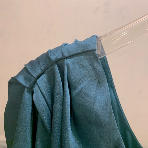 The Limited One shoulder satin dress - Picture 4 of 5